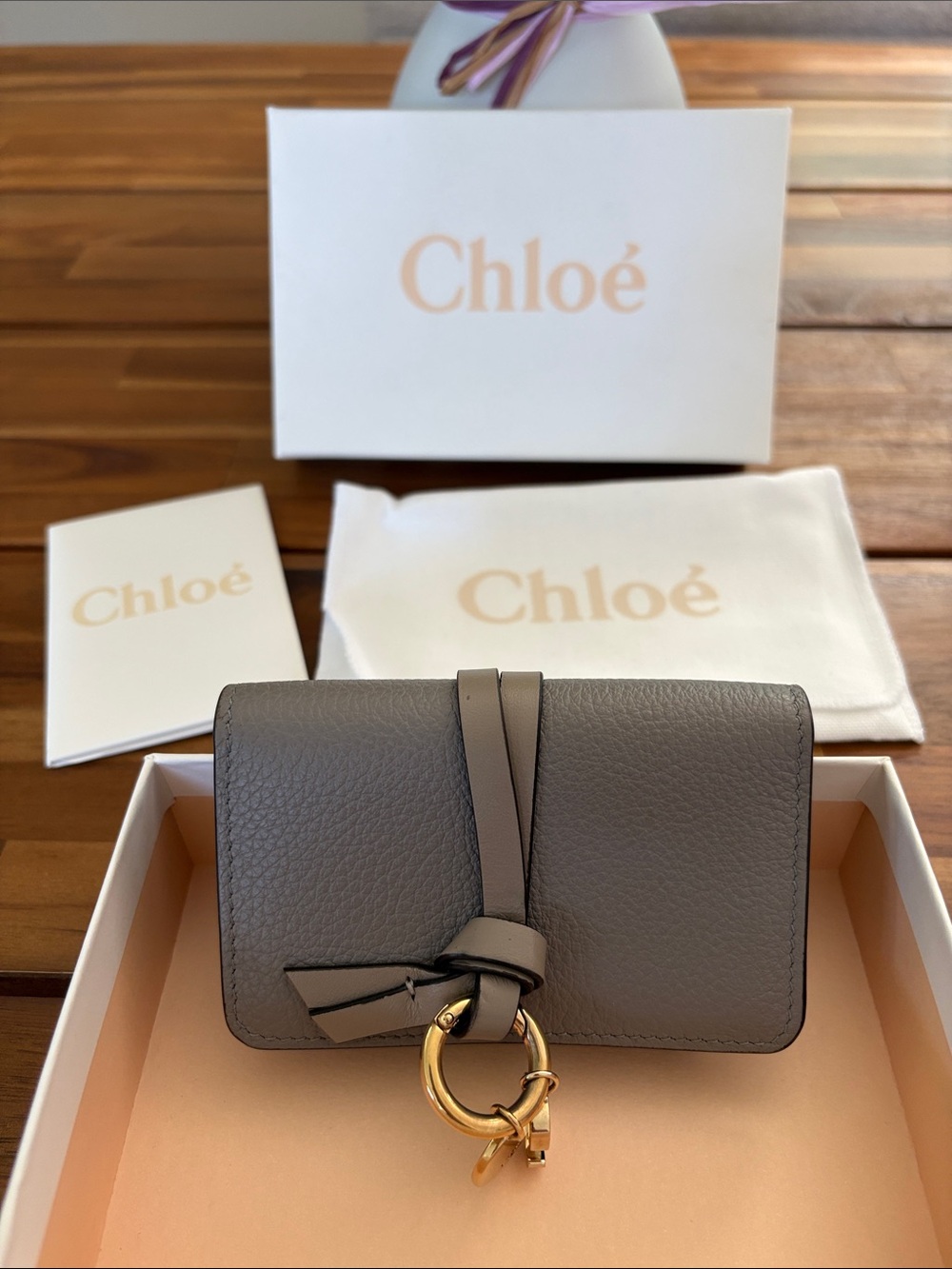 Authentic Chloe Card Holder